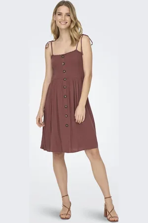 ONLY Sukienka krótka z Onlannika S/L Smock Dress WVN NOOS