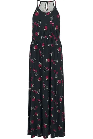 Rock Rebel Sukienka długa z Maxi-Dress with Cheyy Skull Allover-Print