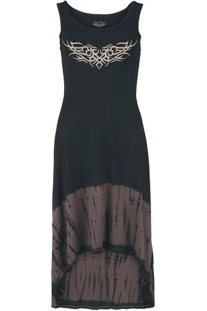 Rock Rebel Sukienka Medium z High Low Dress with Tribal