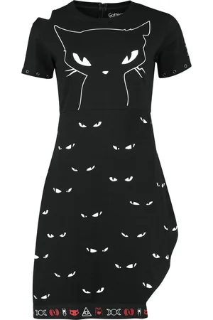 Gothicana Sukienka krótka Goth z Gothicana X Emily The Strange Dress