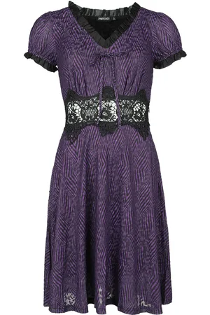 Jawbreaker Sukienka krótka z Purple Zebra Dress