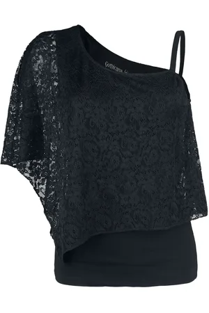 Gothicana T-Shirt Goth z Soft Shoulder