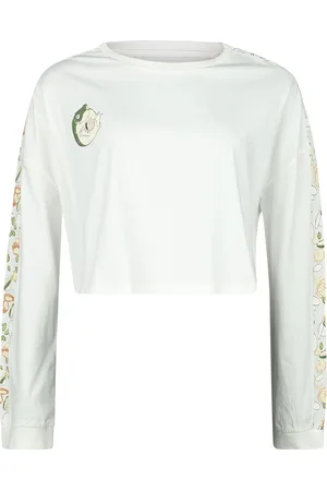 RED by EMP Longsleeve z Cropped Longsleeve With Frog Print