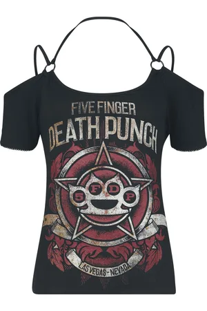 Five Finger Death Punch T-Shirt z Red Logo