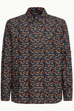 King kerosin Koszula z długim rękawem z AOP Vintage Suit Shirts Foxy