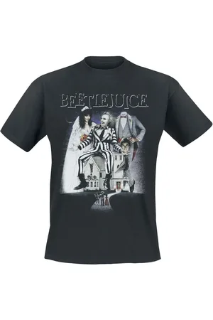BEETLEJUICE T-Shirt z Poster Black Logo