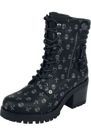 Rock Rebel Buty z Lace-Up Boots