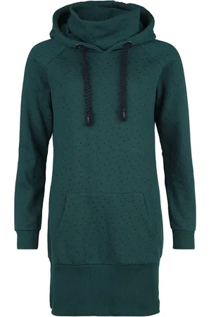 RED by EMP Sukienka krótka z Hoodie Dress with All-over Print