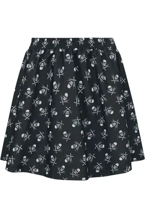 EMP Spódnica krótka z Skull Skirt