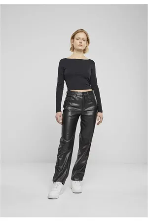 Urban classics Spodnie z materiału z Ladies Wide Leg Trousers