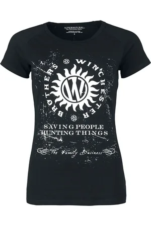 Supernatural T-Shirt z Saving People Hunting Things
