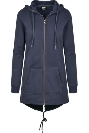 Urban classics Bluza z kapturem rozpinana z Ladies Sweat Parka