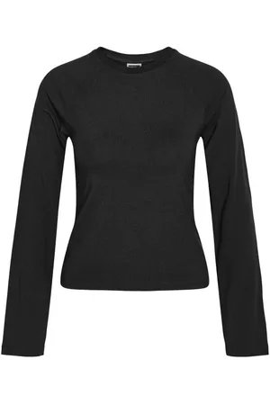 Noisy May T-Shirt z NMKATINKA L/S RAGLAN TOP FWD JRS NOOS