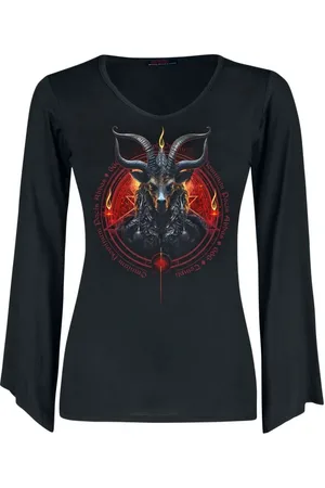 Spiral Longsleeve z Baphomet
