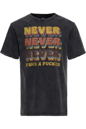 King kerosin T-Shirt z Never Never Never