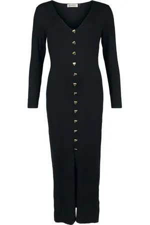 Banned Retro Sukienka długa Rockabilly z Enid Knit Dress