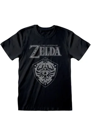 The Legend of Zelda T-Shirt Gaming z Distressed Shield