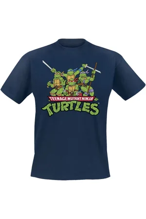 Teenage Mutant Ninja Turtles T-Shirt z Turtles Distressed Group