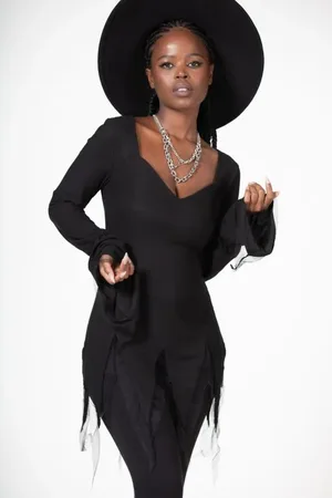 Killstar Bluzka Goth z Distressa Blouse