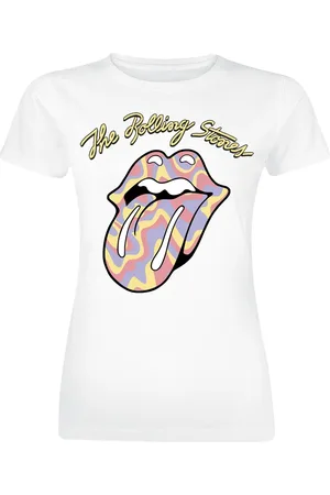 The Rolling Stones T-Shirt z Funky Stripe Tongue