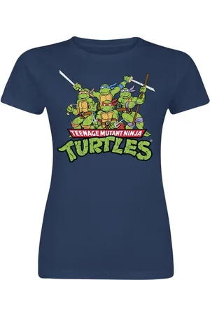 Teenage Mutant Ninja Turtles T-Shirt z Turtles Distressed Group