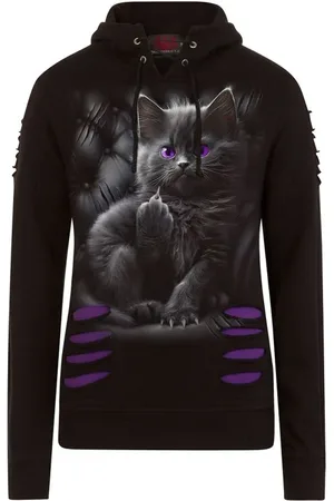 Spiral Bluza z kapturem z Cattitude
