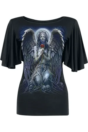 Spiral T-Shirt Goth z Grieving Angel