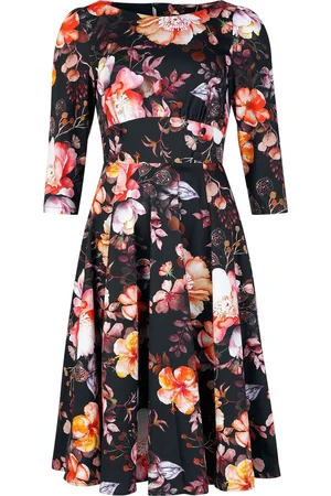 H&R London Sukienka Medium Rockabilly z Chloe Swing Dress