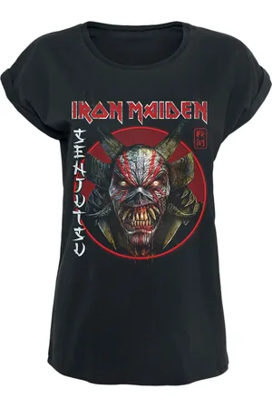 Iron Maiden T-Shirt z Senjutsu Eddie Face Circle