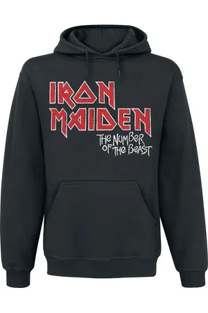 Iron Maiden Bluza z kapturem z Vintage Logo Faded Edge Album