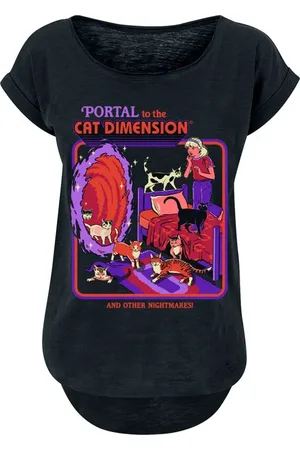 Steven Rhodes T-Shirt Fun z Portal to the cat dimension