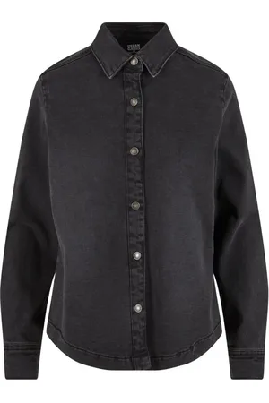 Urban classics Koszula z długim rękawem z Ladies Denim Shirt