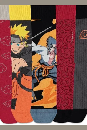Naruto Skarpetki Anime z Shippuden 5-pack