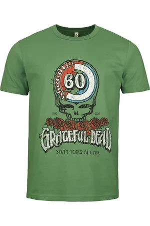 Grateful Dead T-Shirt z Stealie Roses 60th