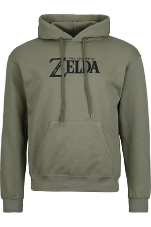 The Legend of Zelda Bluza z kapturem Gaming z Logo and Shield