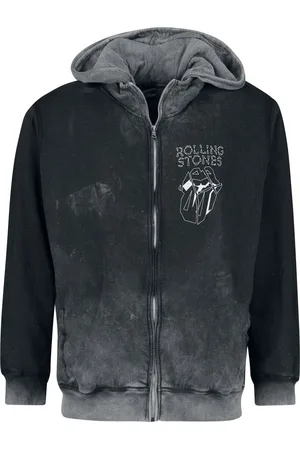 The Rolling Stones Bluza z kapturem rozpinana z Smoke