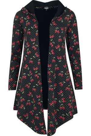 Rock Rebel Kardigan z Cardigan with Skull Cherries All-Over Print