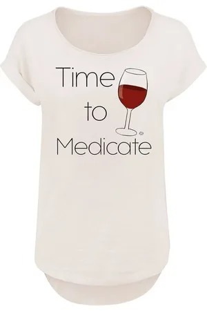 Goodie Two Sleeves T-Shirt Fun z Time to medicate