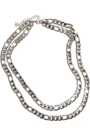 Urban classics Naszyjnik z - Figaro Layering Necklace Kobiety