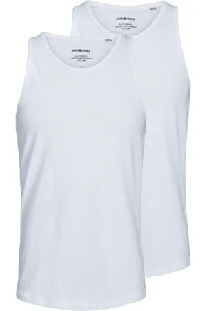 JACK & JONES Tanktop z JACBASIC VEST 2 PACK NOOS