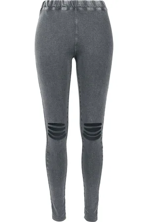 Urban classics Legginsy z Ladies Cutted Knee Leggings