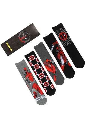 DEADPOOL Skarpetki Marvel z Logo and Pose