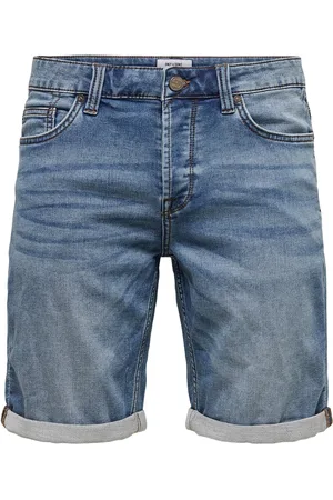 Only & Sons Krótkie spodenki z Ply Life Blue Shorts