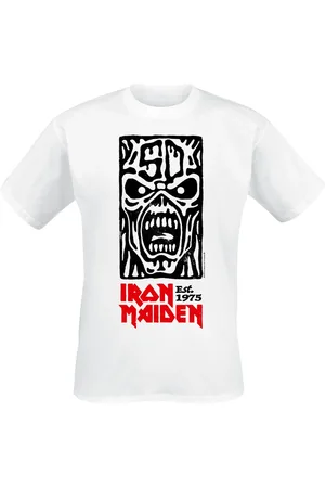 Iron Maiden T-Shirt z Stamp Logo 3