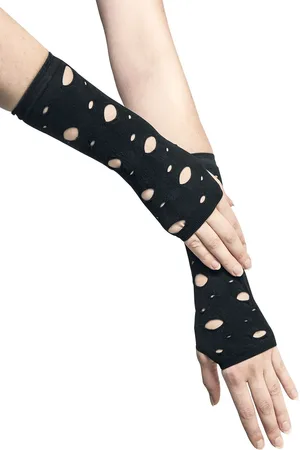 Pamela Mann Narękawniki Rockabilly z - Lace-up sleeve glove Kobiety