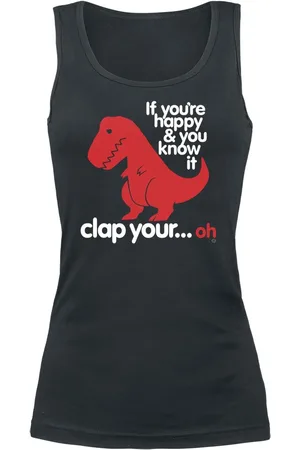 Goodie Two Sleeves Top Fun z Sad T-Rex