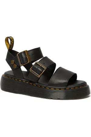 Dr. Martens Sandały z Gryphon Quad Black Pisa