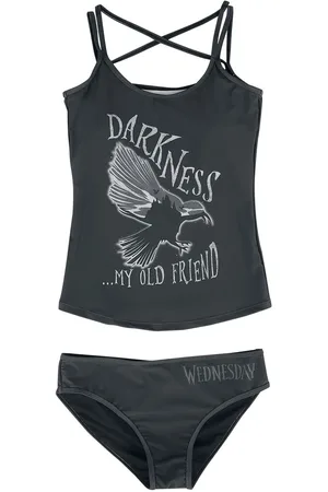 Wednesday Komplet bikini Goth z Darkness... My old friend