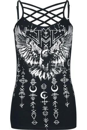 EMP Top z Top with raven print