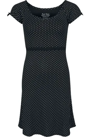 Rock Rebel Sukienka krótka z Rock Rebel Rockabilly Dress with Spots
